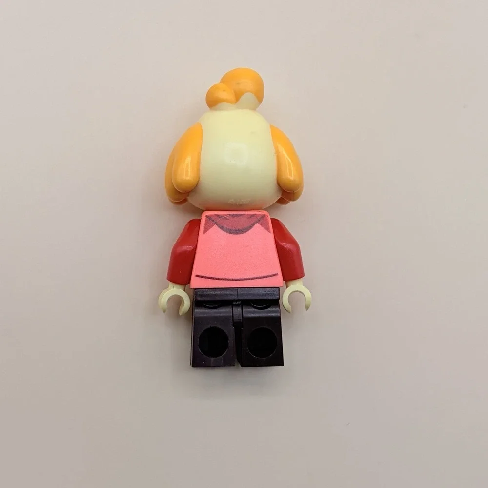 Lego Animal Crossing Isabelle - Coral Hoodie‎ Minifigure ani014 From 77052